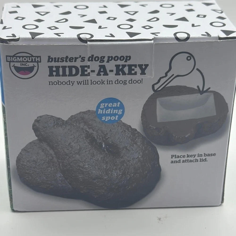 Buster's Dog Poop Hide-A-Key - Brown